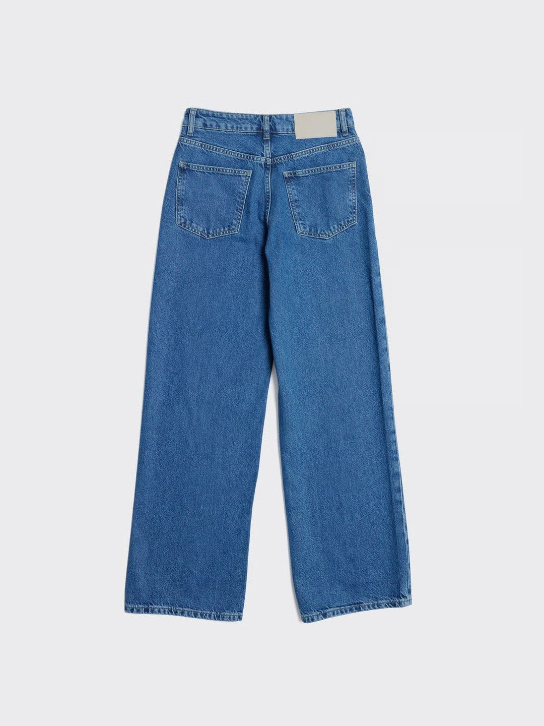 W. Wide Jeans Mid Blue