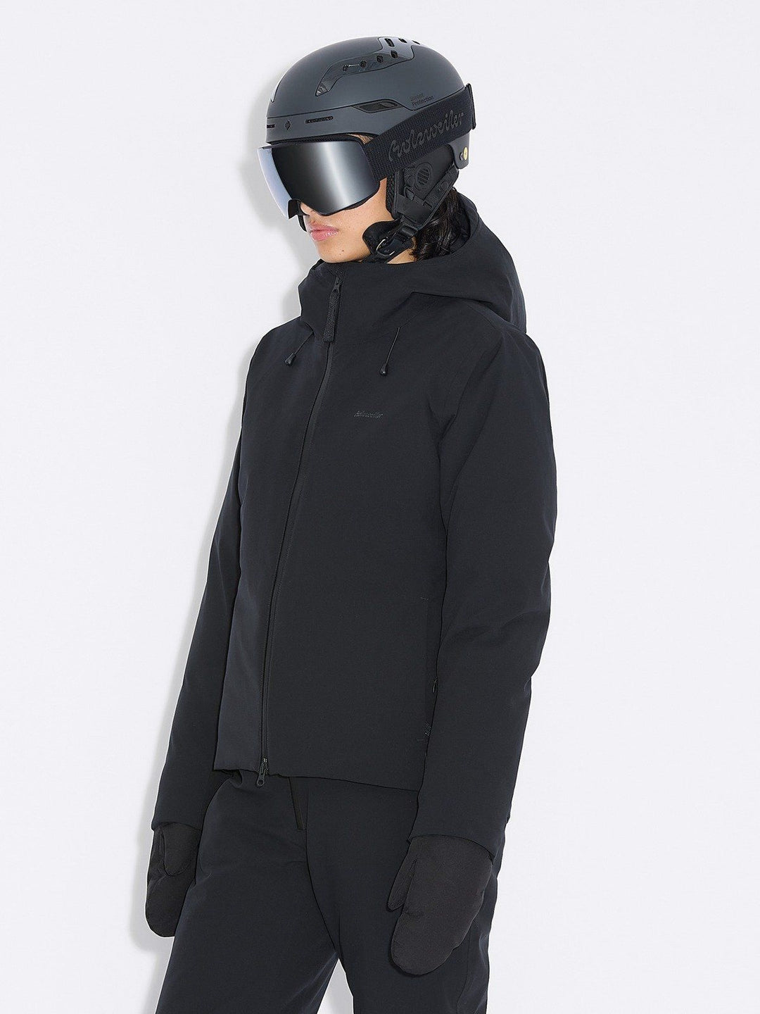 W Tryvann Lt Down Jacket Dk Grey