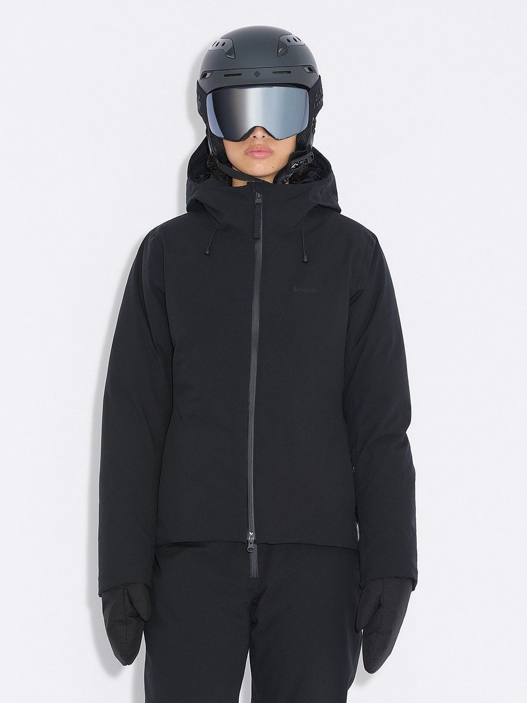 W Tryvann Lt Down Jacket Dk Grey