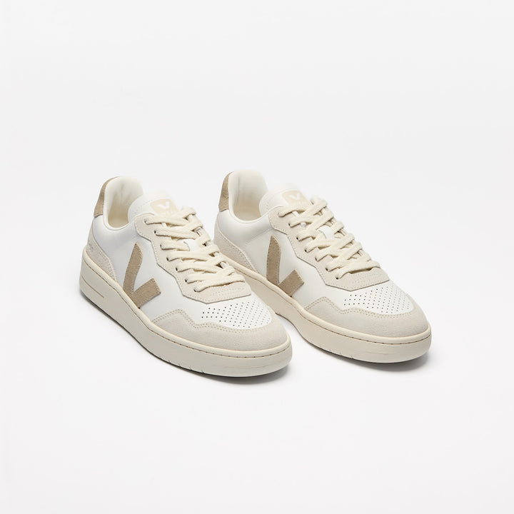 V-90 O. T. Leather White Taupe