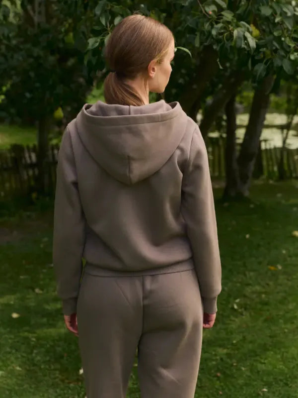 All-Star Zip Hoodie Walnut
