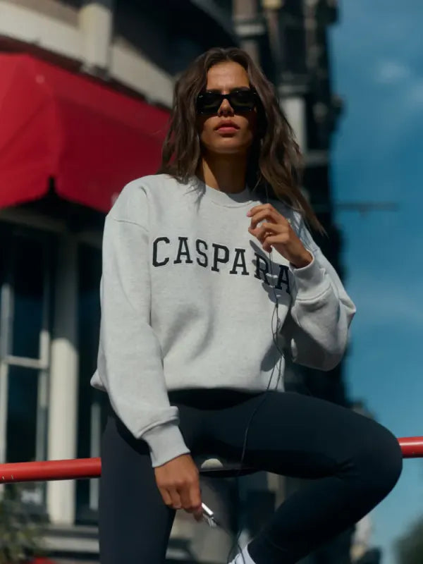 All-Star Crewneck Grey Melange w. Black