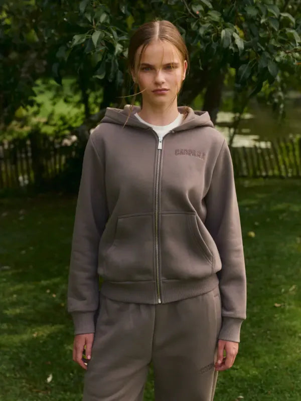 All-Star Zip Hoodie Walnut