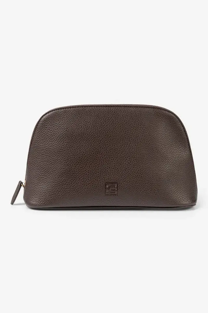 Cosmetic Pouch Large Dark Brown