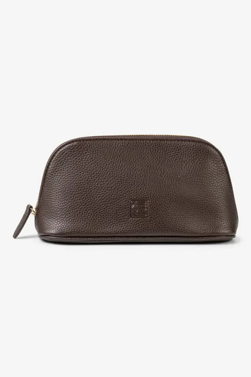 Cosmetic Pouch Small Dark Brown