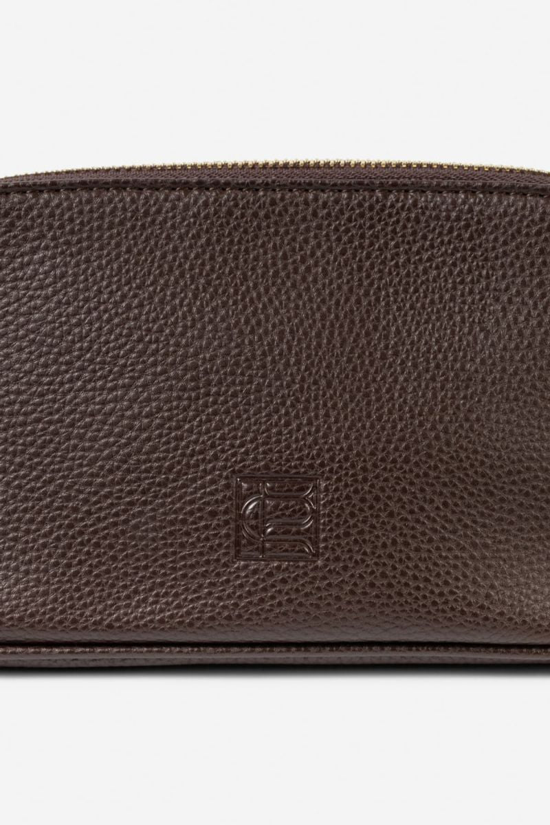 Cosmetic Pouch Small Dark Brown