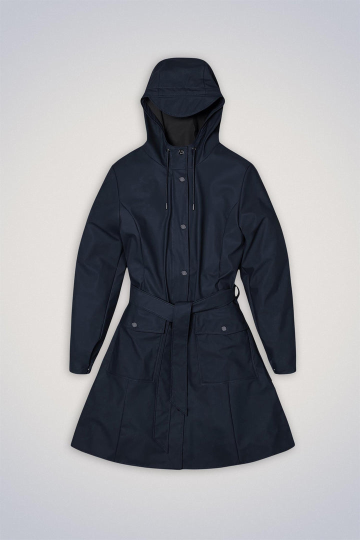 Curve Long Jacket W3 Navy