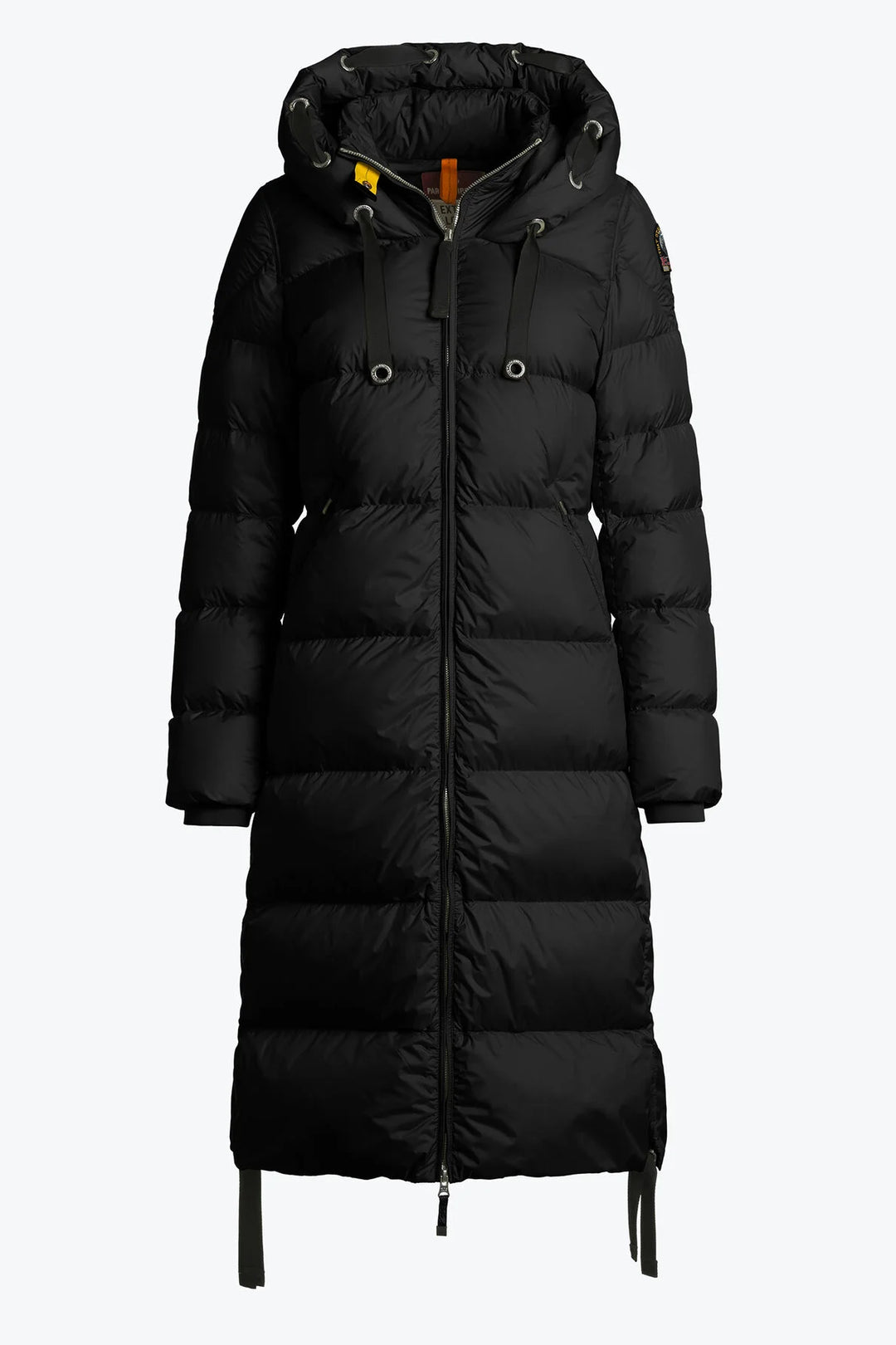 Panda Long Down Jacket Black