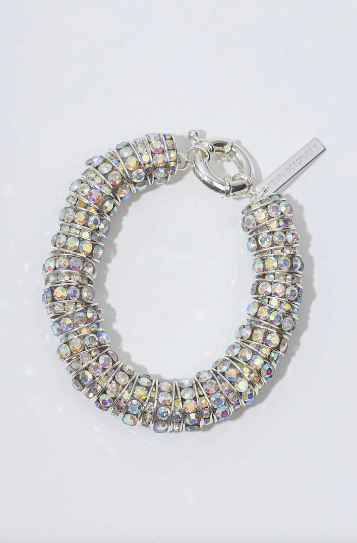 Fat Diamond Bracelet Silver