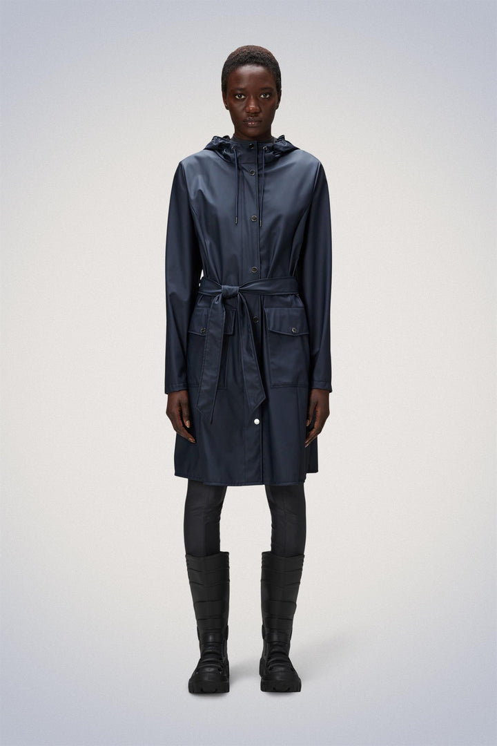 Curve Long Jacket W3 Navy