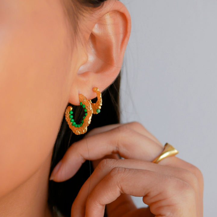 Felie Hoops Grass Green