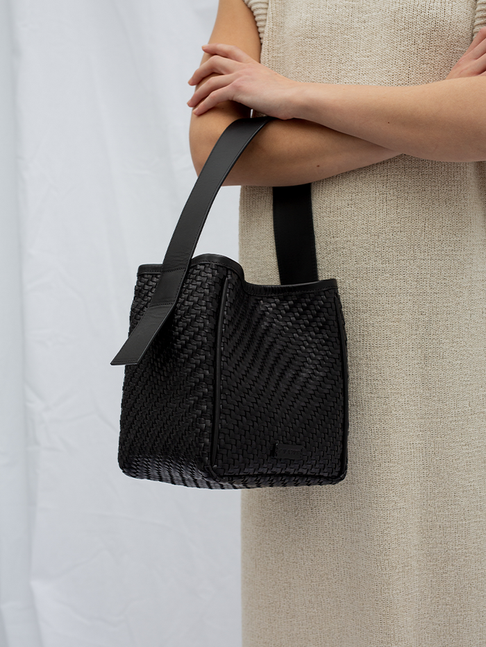 Iwa Mini Black Twill