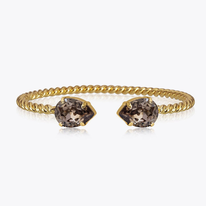 Mini Drop Bracelet Gold Greige